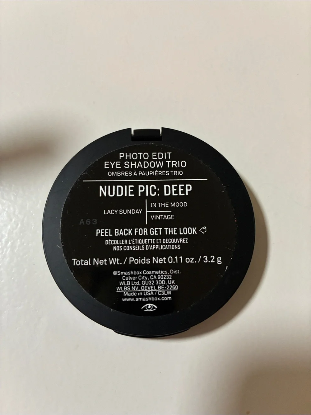 Smashbox Neutral Peach & Brown Quad Eyeshadow Palette